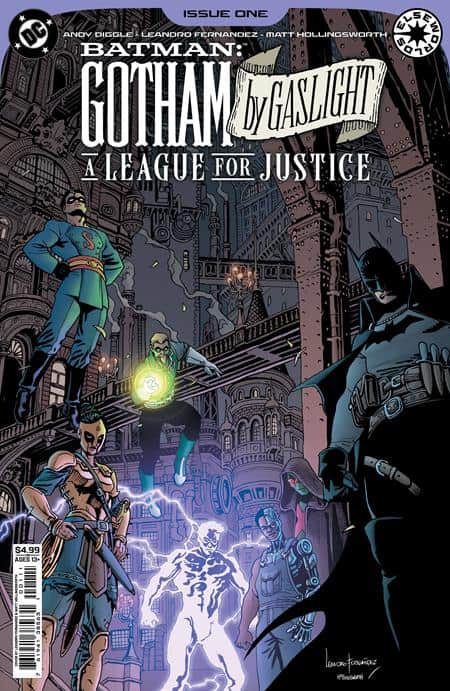 Batman Gotham by Gaslight - A League for Justice Cover