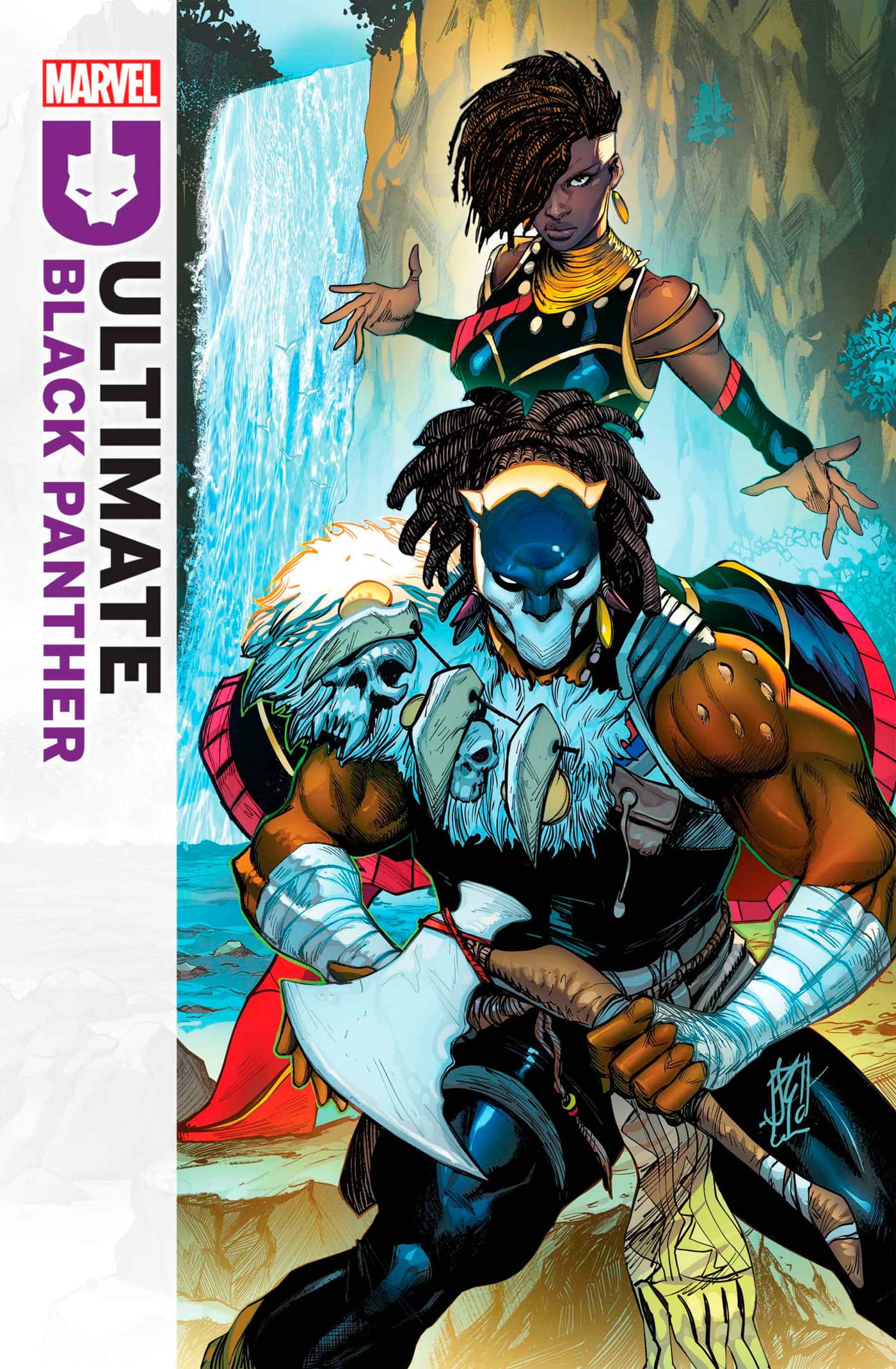 ULTIMATE BLACK PANTHER Cover