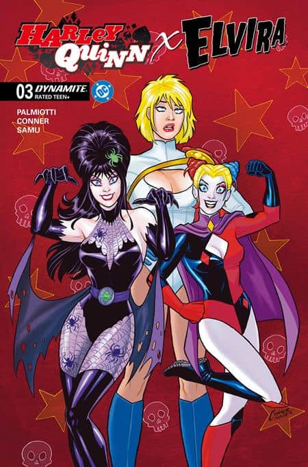 Harley Quinn X Elvira Cover