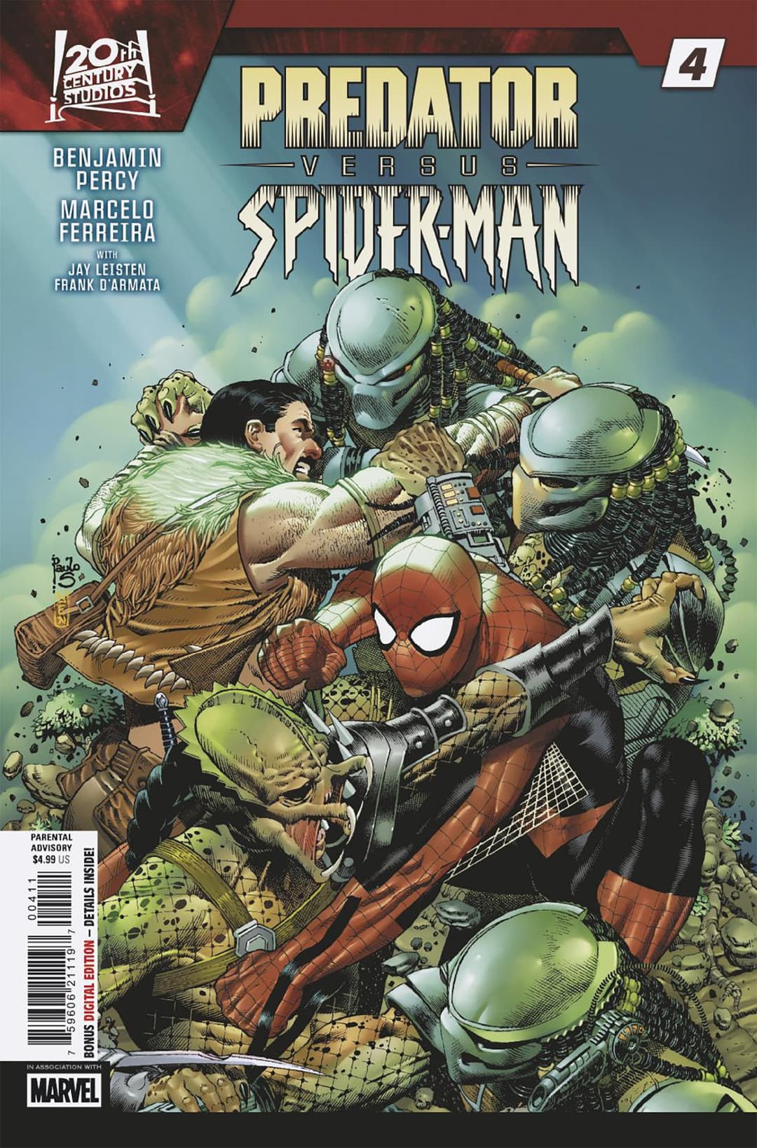 Cover für PREDATOR VS. SPIDER-MAN