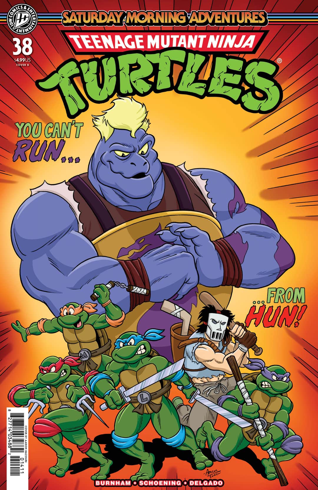 Teenage Mutant Ninja Turtles: Saturday Morning Adventures Variant B (Hazouri)