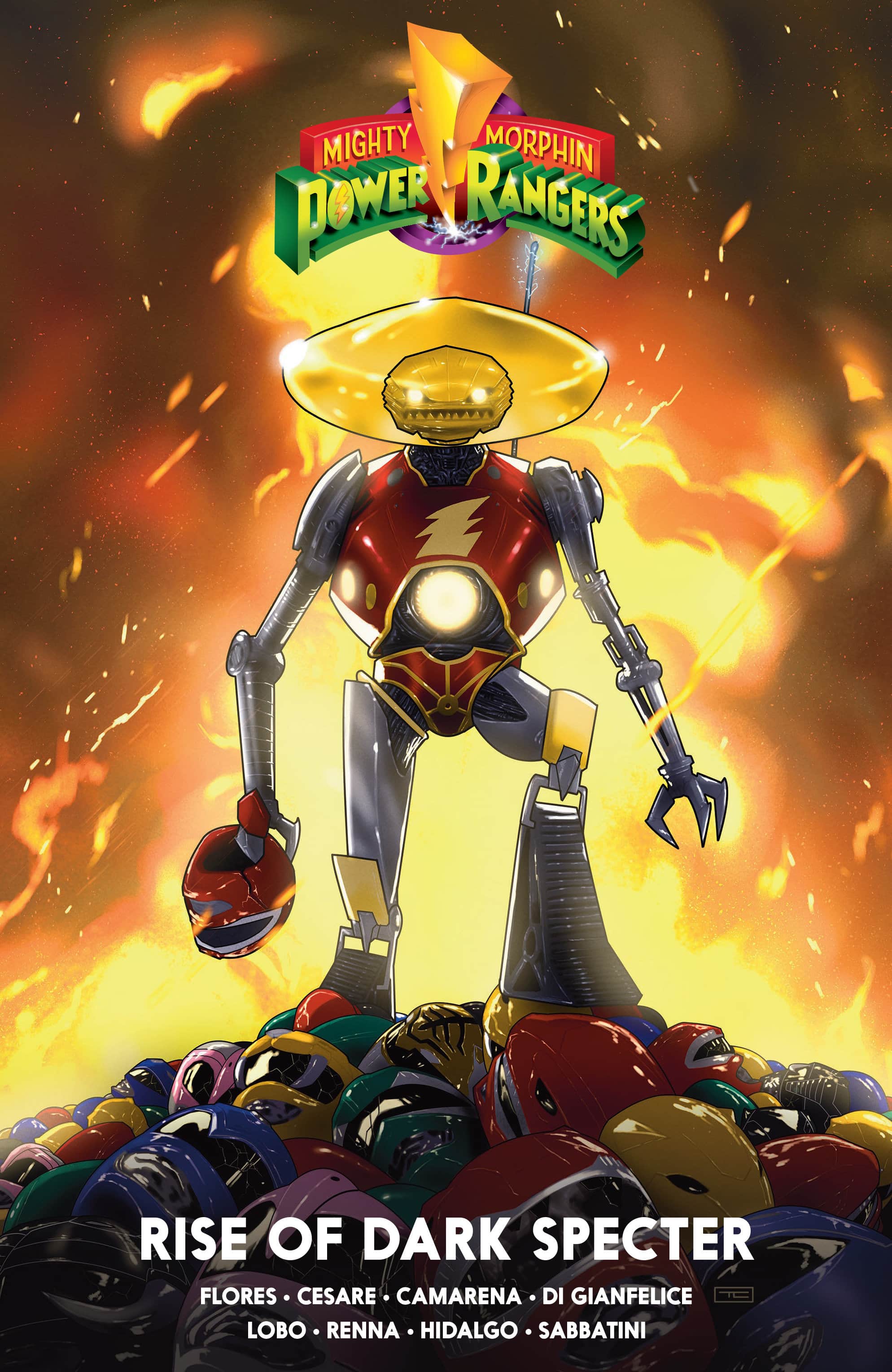 Mighty Morphin Power Rangers: Rise of Dark Specter Cover