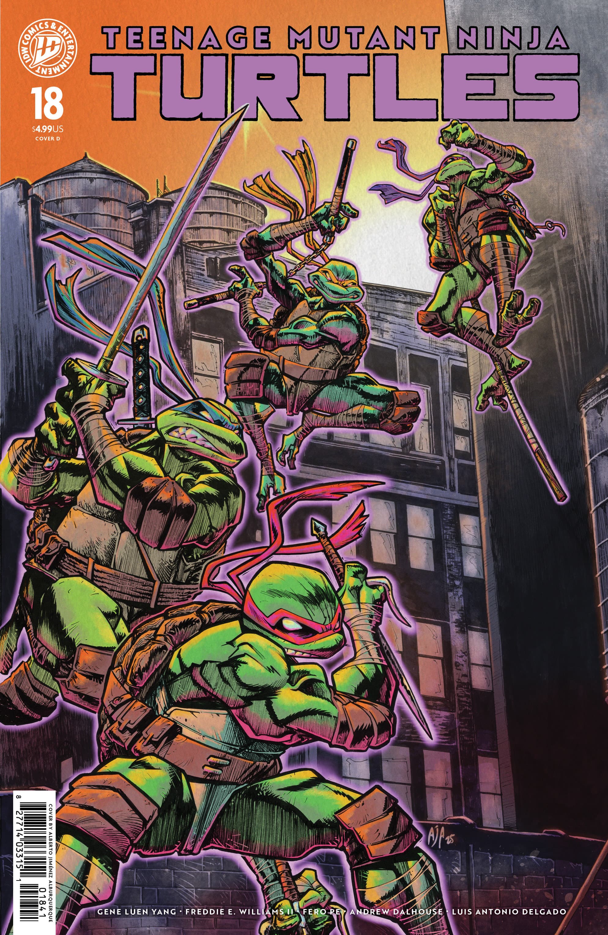 Cover für Teenage Mutant Ninja Turtles (2024)
