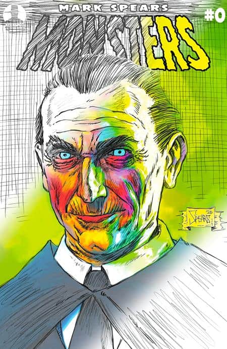 DELUXE EDITION CVR D MARK SPEARS DRACULA SKETCH VAR