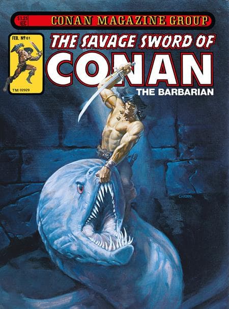 Cover für SAVAGE SWORD OF CONAN THE ORIGINAL COMICS OMNIBUS HC VOL 05 DIRECT MARKET EXCLUSIVE JOE CHIODO VAR (MR)