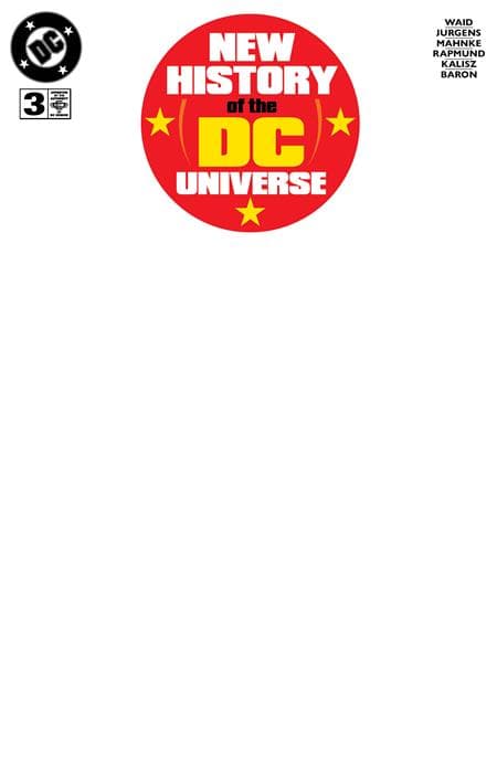 Cover für New History of the DC Universe
