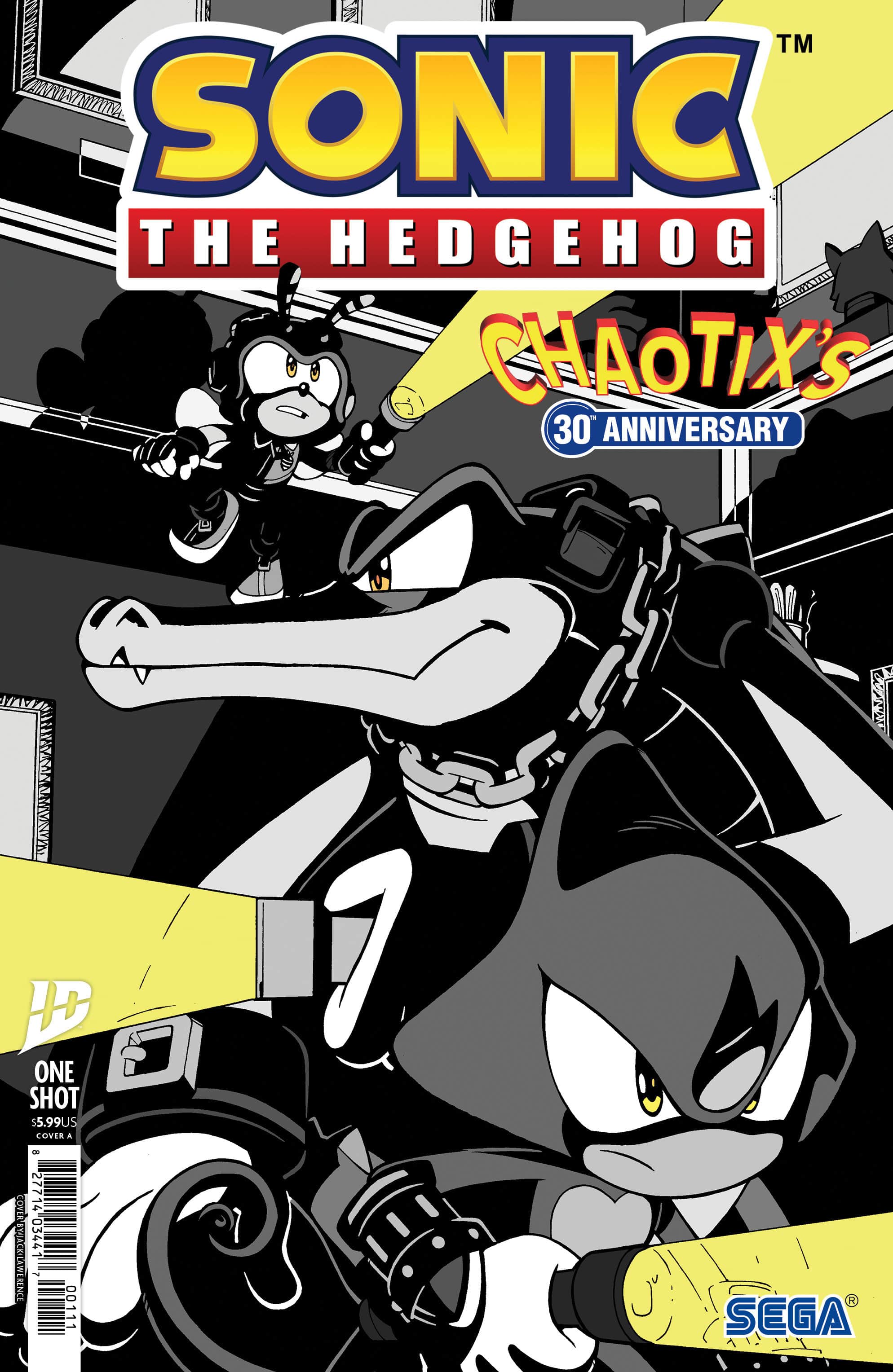 Sonic the Hedgehog: Chaotix's 30th Anniversary Special Cover A (Lawrence) Cover