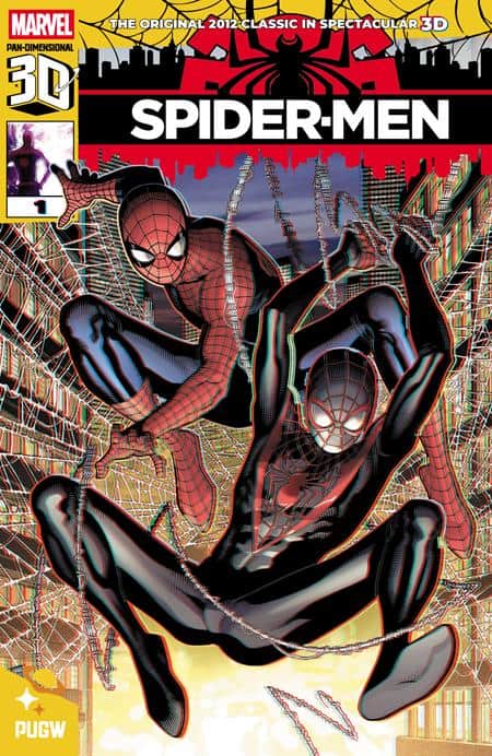 Spider-Men (2012) #1 Pan-Dimensional 3D Edition Cover
