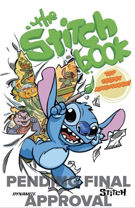 Cover für STITCH BOOK TOP SECRET ADVENTURES HC