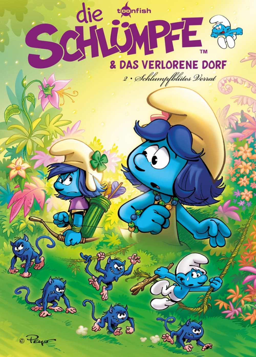 Cover für Die Schlümpfe und das verlorene Dorf 02