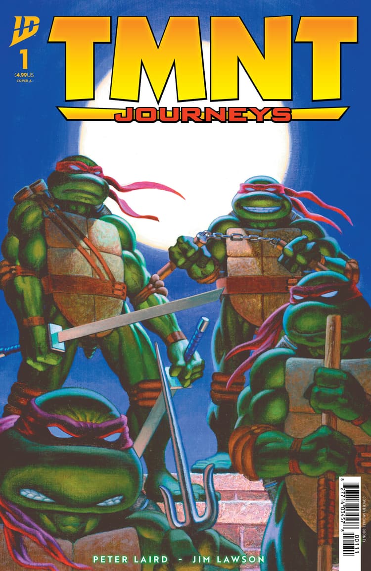 TMNT: Journeys Cover A (Laird & Dooney)
