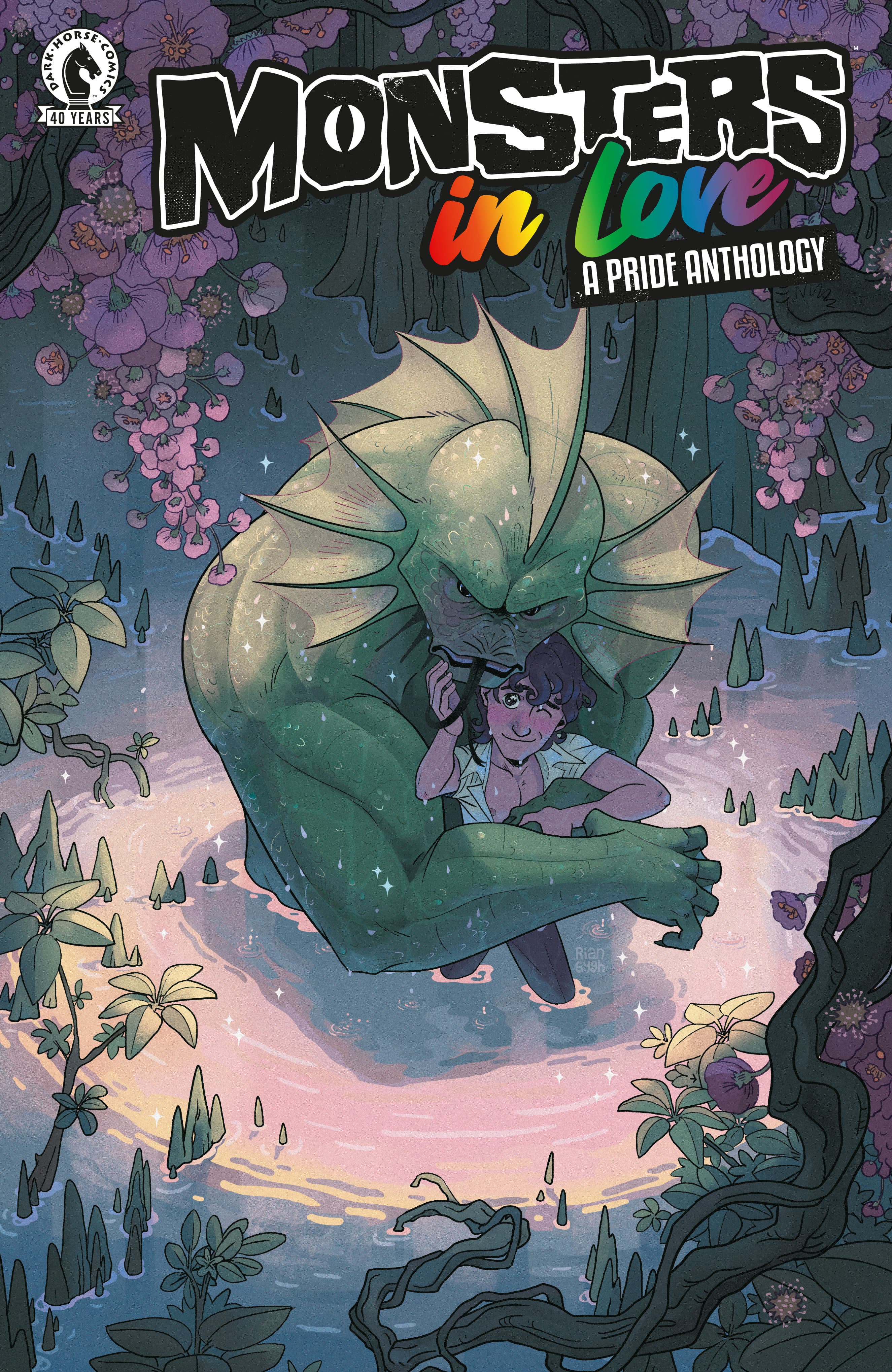 Cover for Monsters in Love: A Pride Anthology one-shot (CVR C) (Rian Sygh)