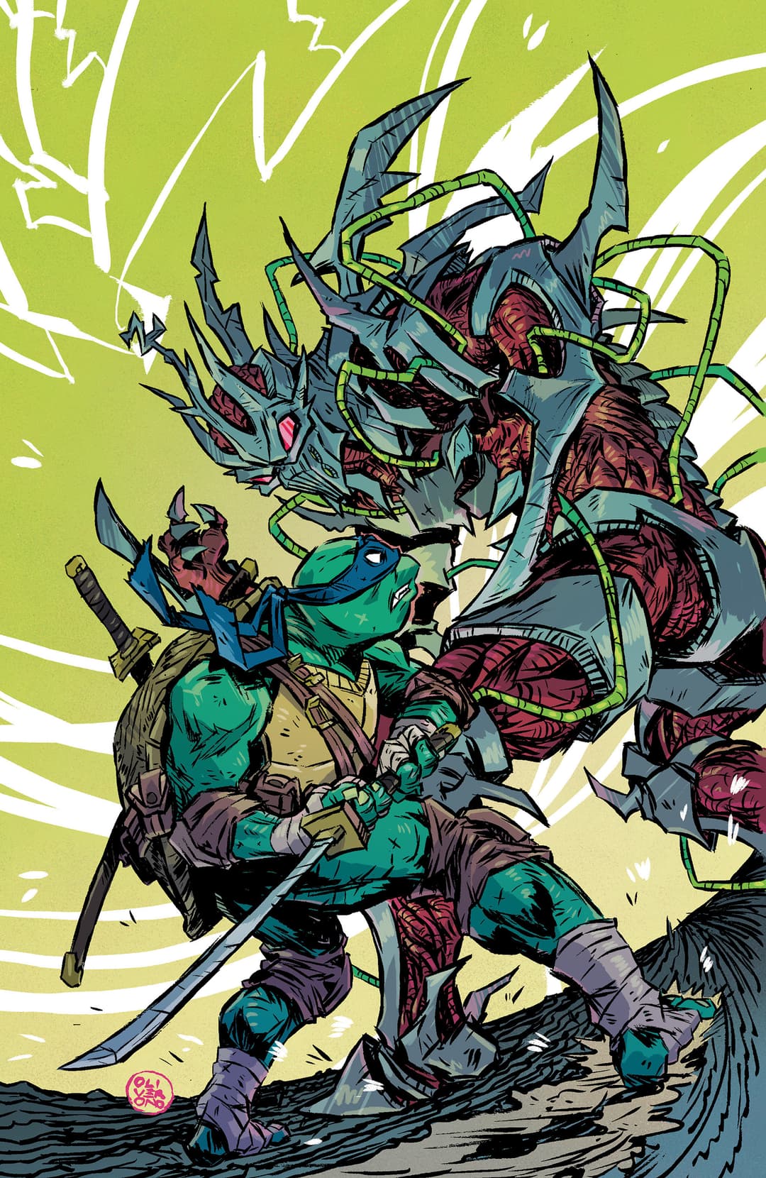 Cover für Mighty Morphin Power Rangers/Teenage Mutant Ninja Turtles