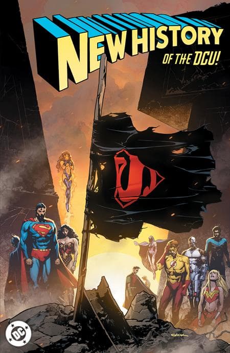 Cover für New History of the DC Universe