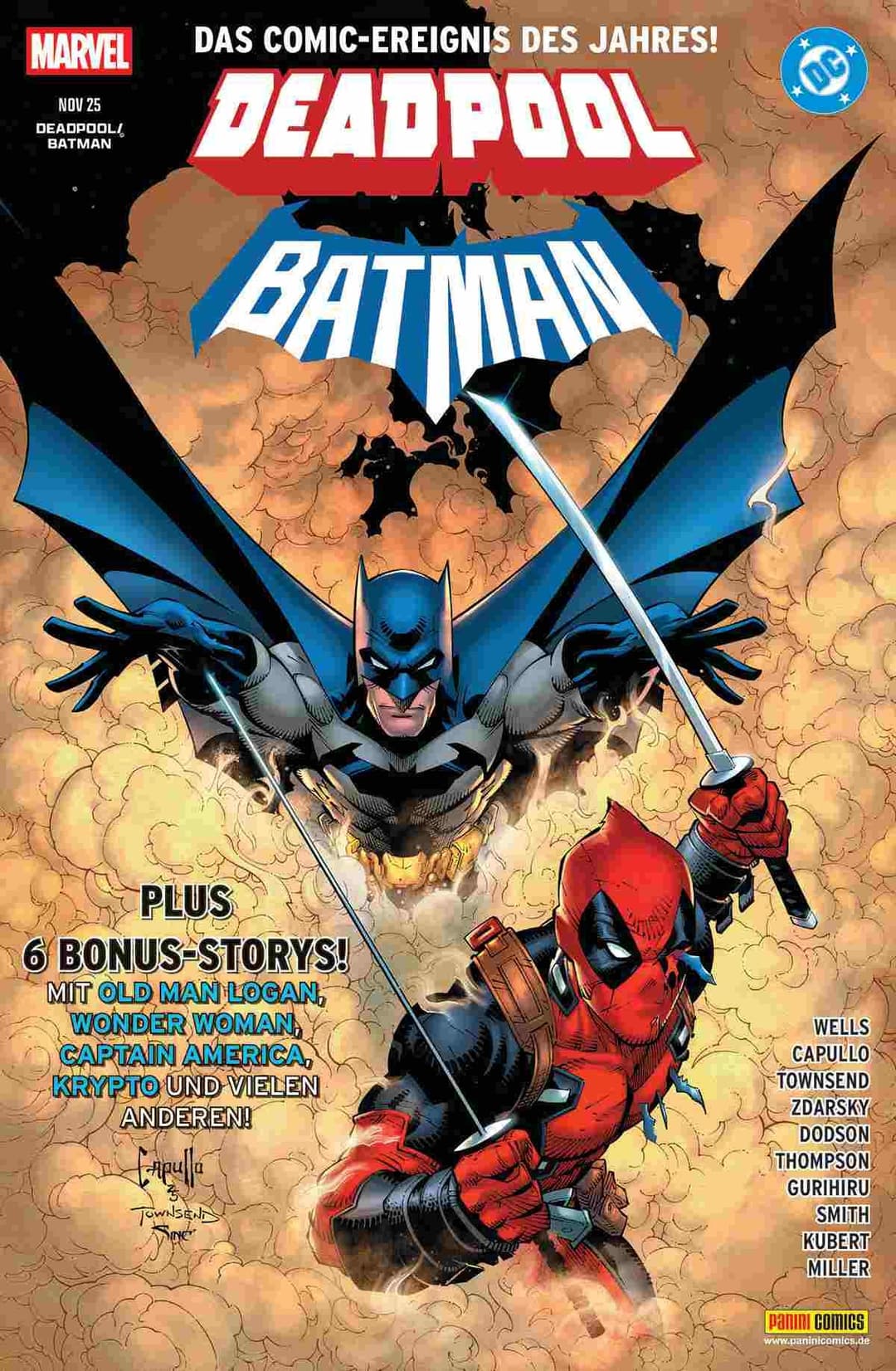 Cover für Deadpool/Batman