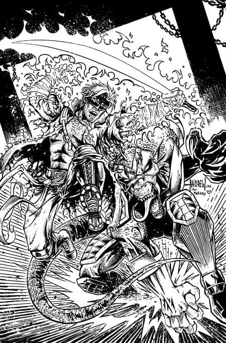 CVR D INC 1:25 ANDREW MANGUM B&W VIRGIN VAR (MR)