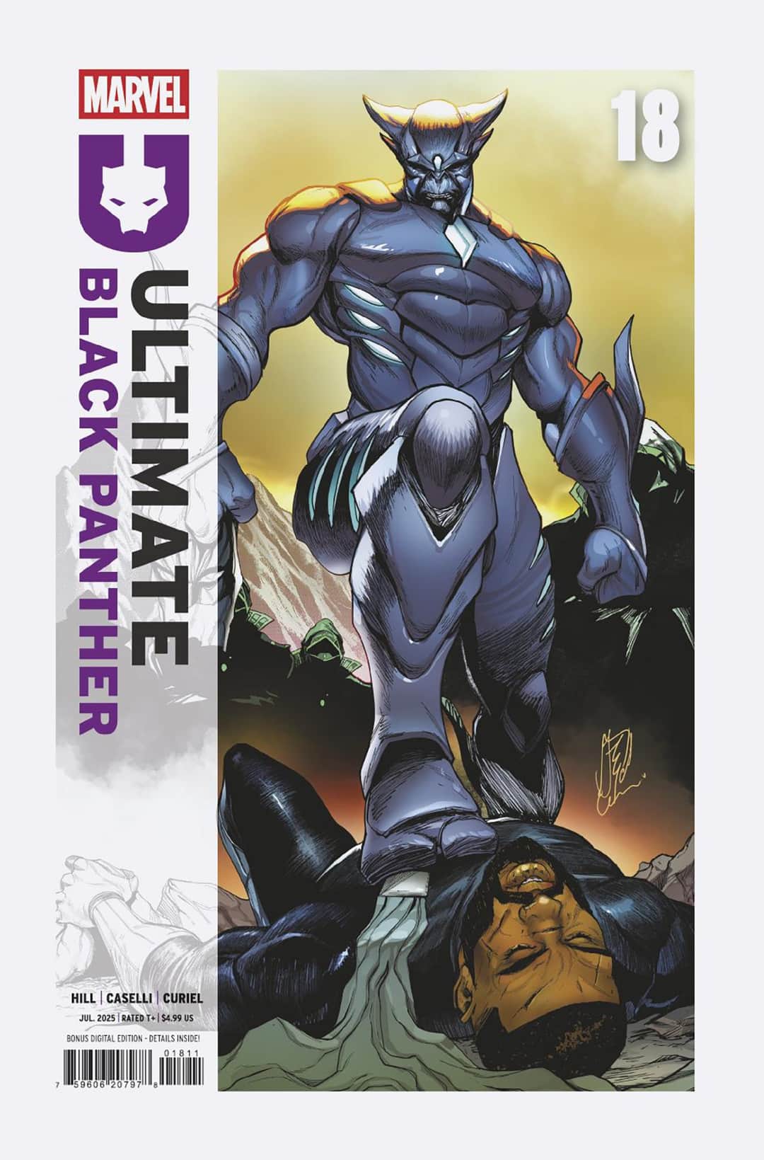 ULTIMATE BLACK PANTHER Cover