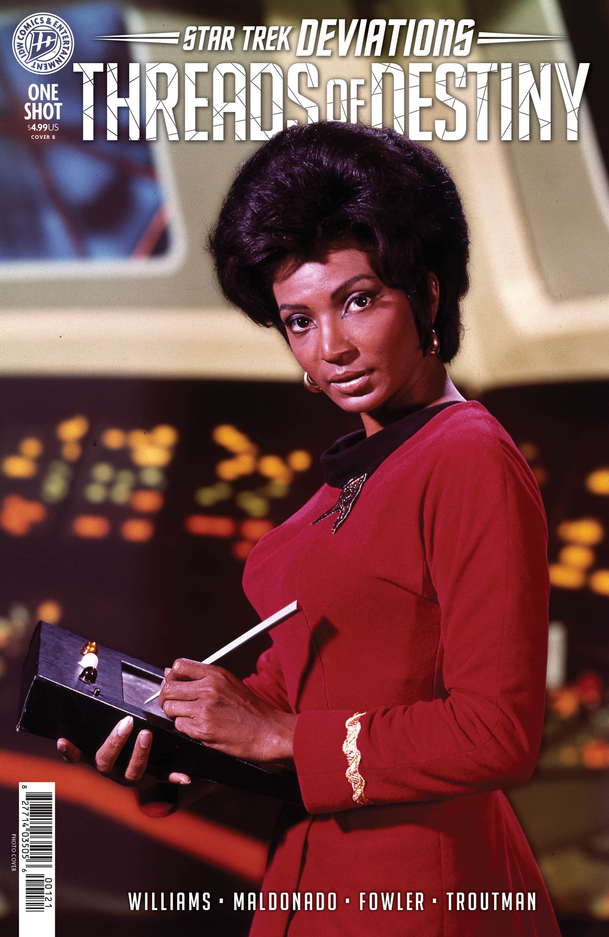 Star Trek: Deviations--Threads of Destiny Variant B (Photo Variant) Cover