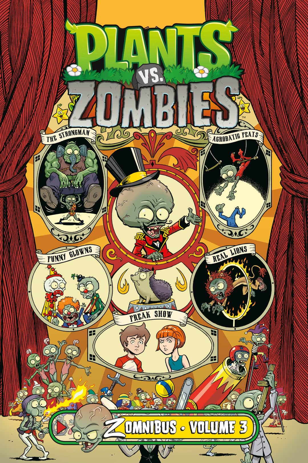 Plants vs. Zombies Zomnibus Volume 3 Cover
