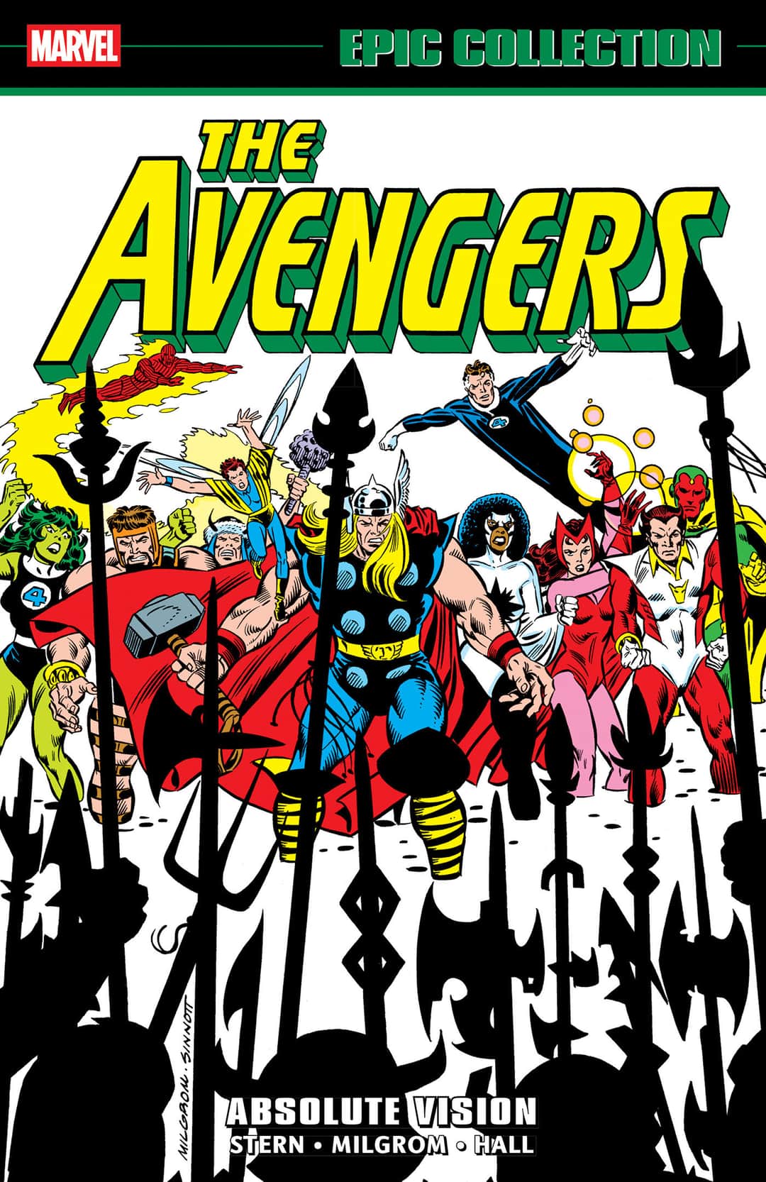 Avengers Epic Collection: Absolute Vision Cover