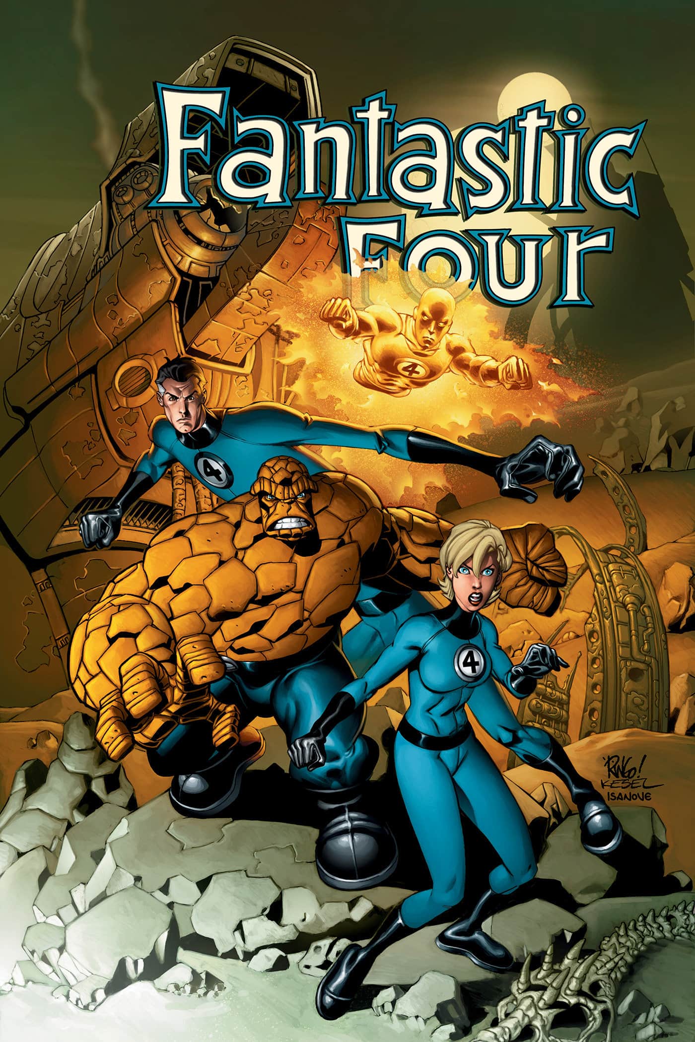 Fantastic Four By Waid & Wieringo: Rising Storm Cover