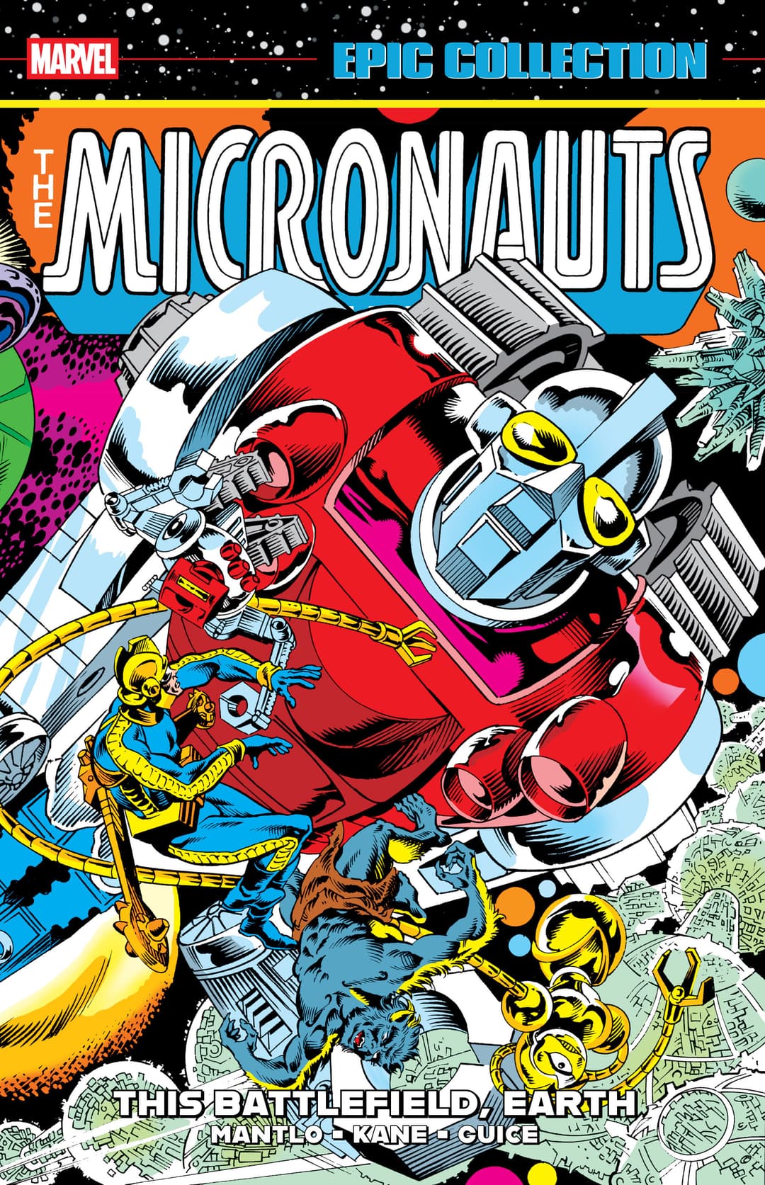 Cover für Micronauts Epic Collection: The Original Marvel Years - This Battlefield Earth