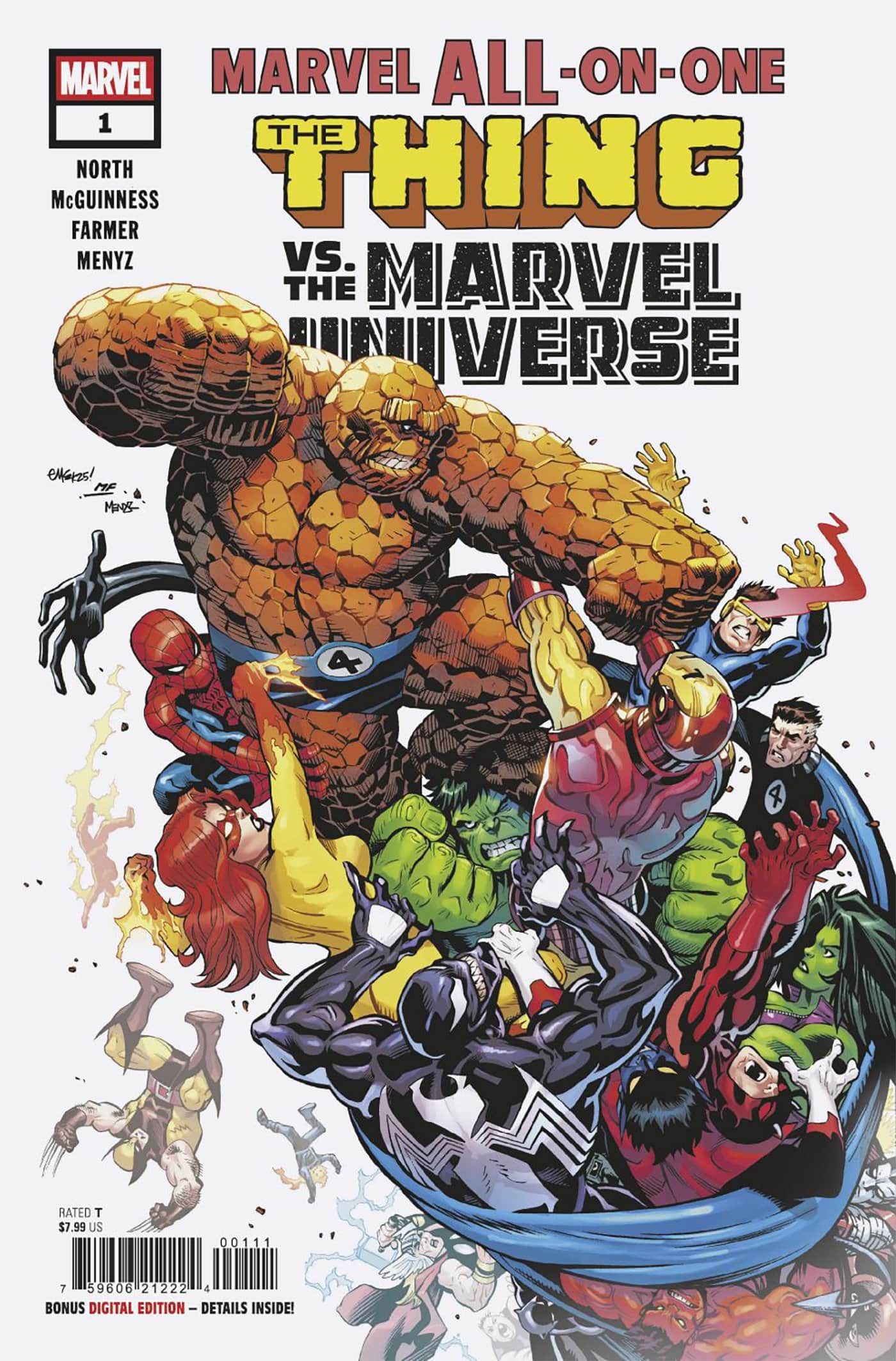 MARVEL ALL-ON-ONE #1 (WDC) Cover