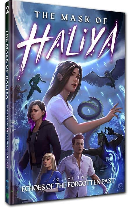 MASK OF HALIYA HC VOL 02 ECHOES OF THE FORGOTTEN PAST Cover