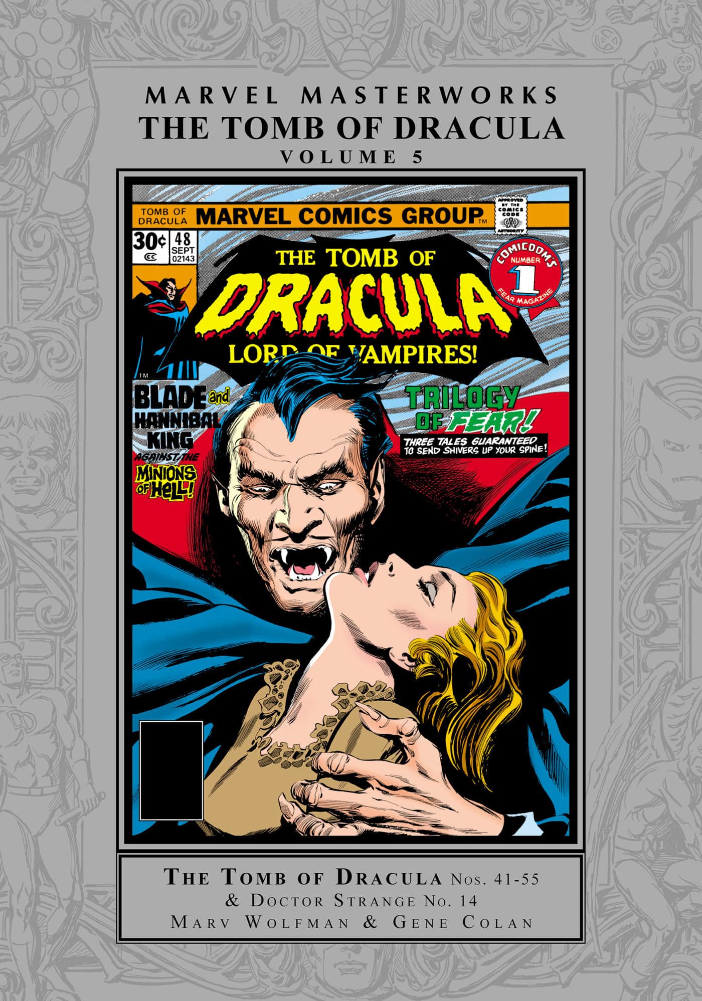 MARVEL MASTERWORKS: THE TOMB OF DRACULA VOL. 5 Cover