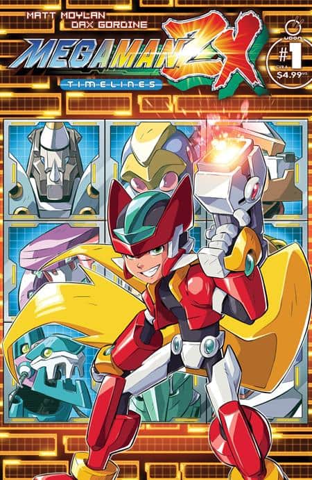 Mega Man ZX Timelines Cover