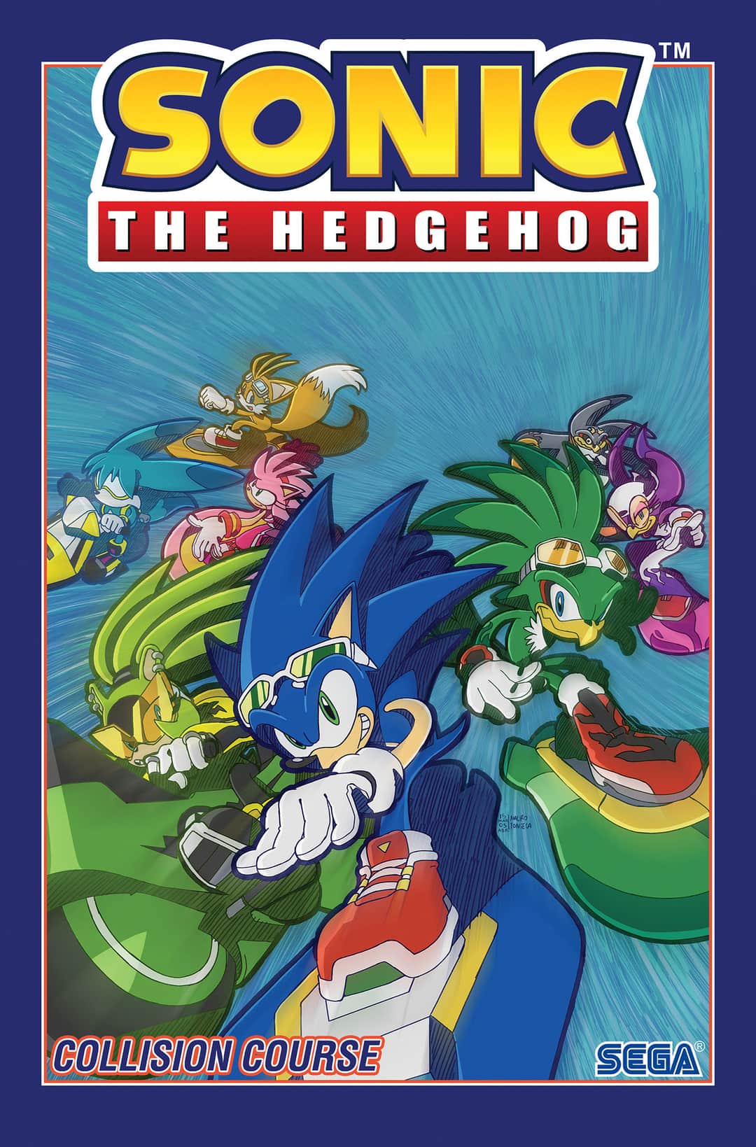 Sonic the Hedgehog, Vol. 19: Collision Course Cover