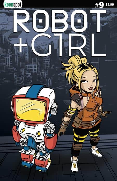 Robot + Girl Cover