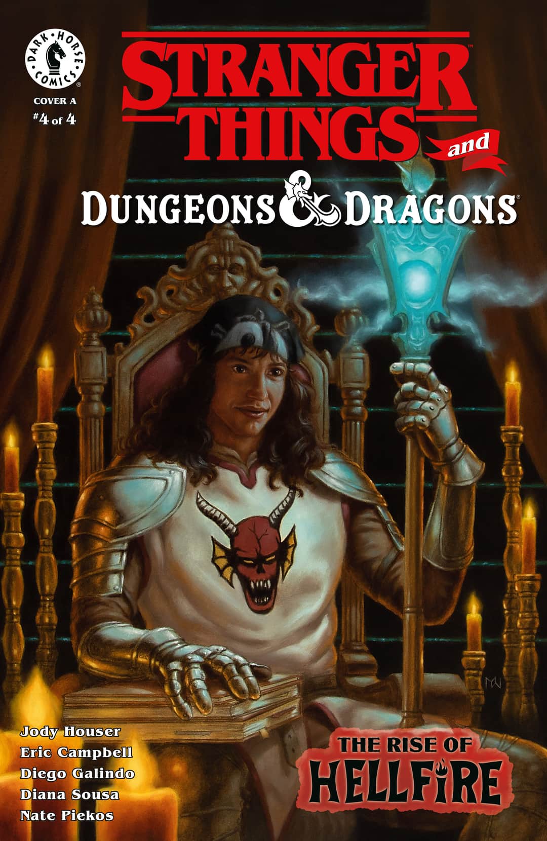 Stranger Things and Dungeons & Dragons: The Rise of Hellfire Cover