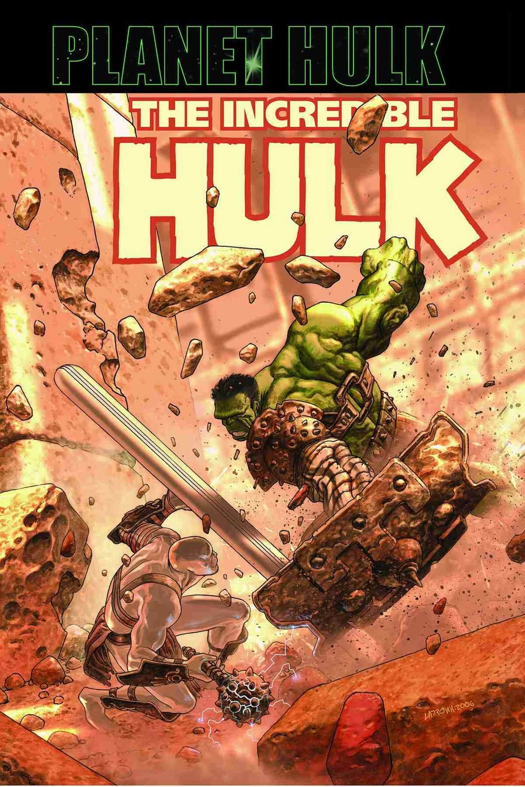 Marvel Events - Planet Hulk Cover