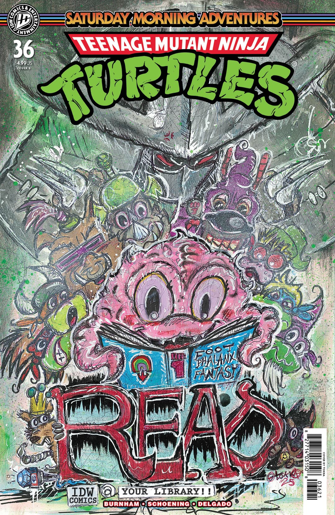 Cover für TMNT Saturday Morning Adventures II