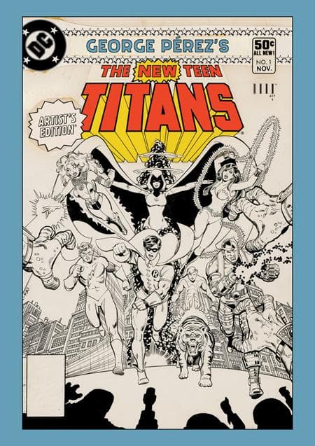 Cover für GEORGE PEREZS NEW TEEN TITANS ARTISTS EDITION