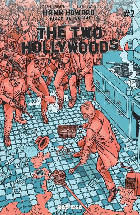 Cover für Hank Howard, Pizza Detective: The Two Hollywoods
