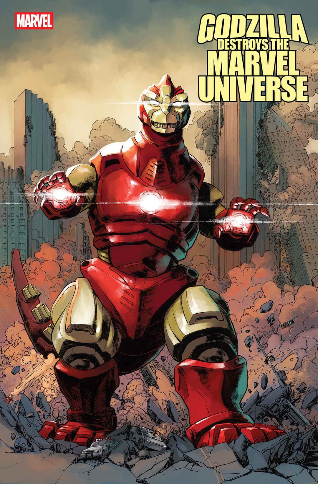 DAVE WACHTER MARVELIZED IRON MAN-ZILLA VARIANT