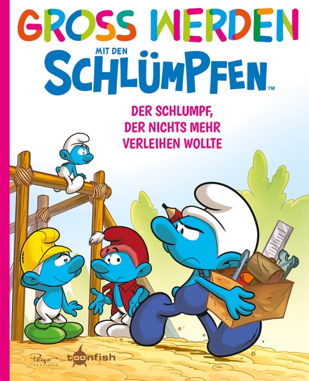 Groß werden mit den Schlümpfen 12 Cover