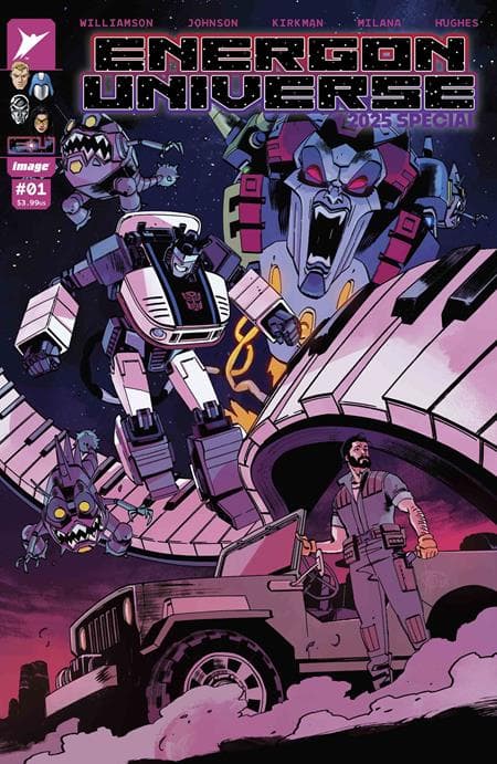 Cover für ENERGON UNIVERSE SPECIAL 2025 (ONE SHOT) CVR A ANDREA MILANA & LEE LOUGHRIDGE