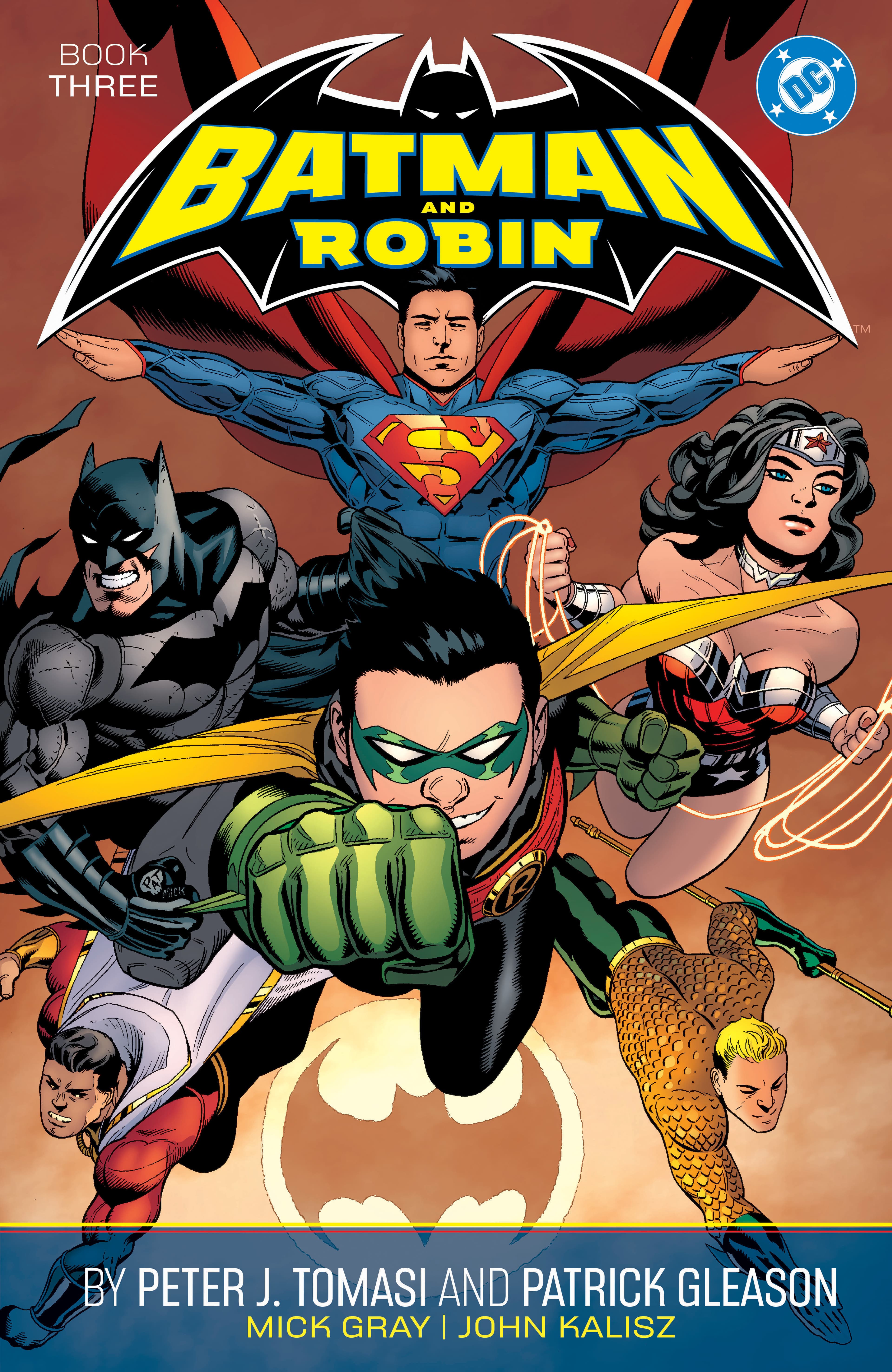 Cover für Batman and Robin by Peter J. Tomasi and Patrick Gleason Book Three
