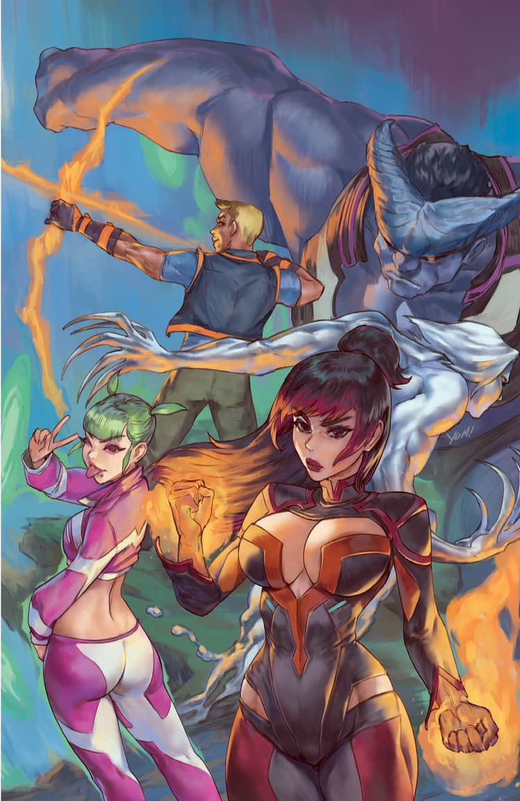 Valiant Beyond: All-New Harbinger Variant D (Curzi Full Art)