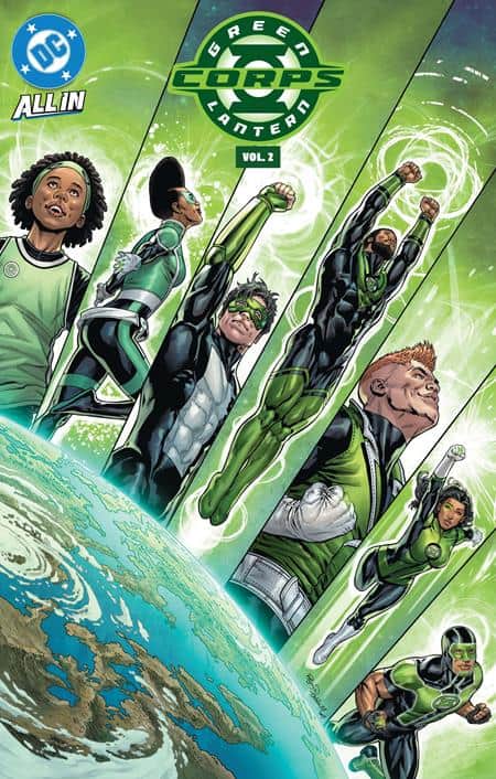 GREEN LANTERN CORPS (2025) TP VOL 02 NEW WORLD ORDER Cover