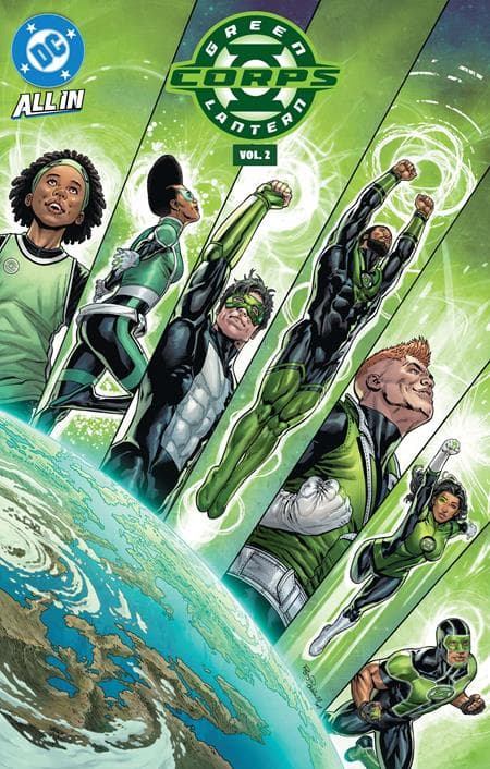 Cover für GREEN LANTERN CORPS (2025) TP VOL 02 NEW WORLD ORDER