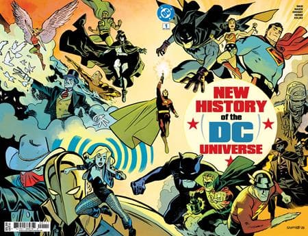 Cover für New History of the DC Universe
