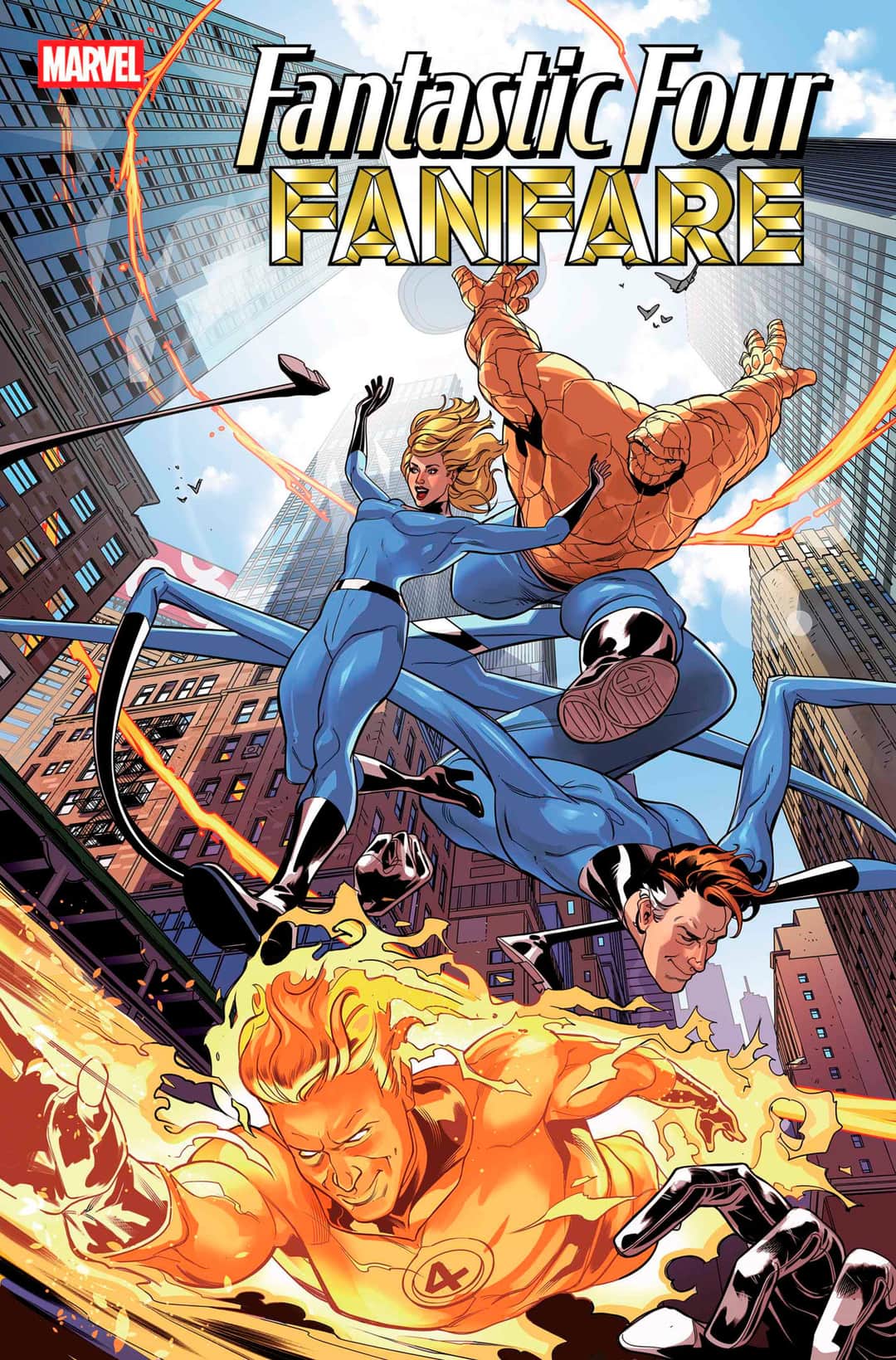 FANTASTIC FOUR FANFARE Cover