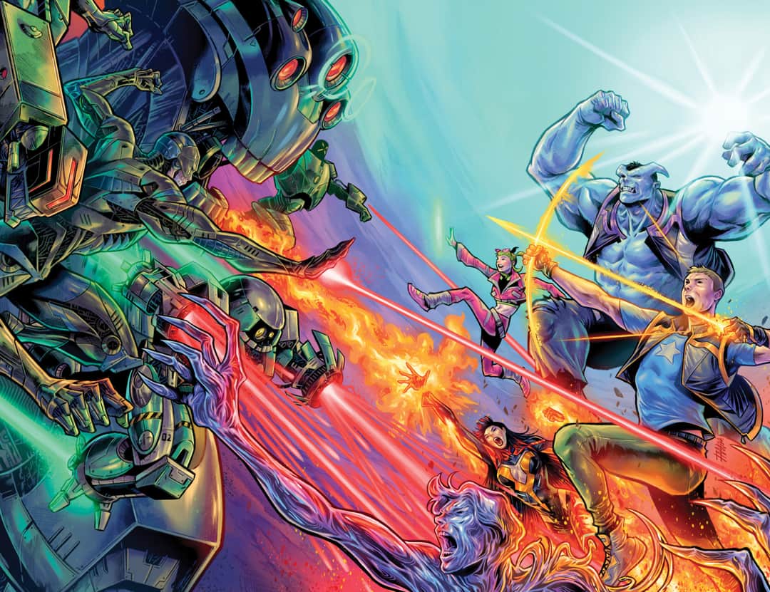 Valiant Beyond: All-New Harbinger Variant F (Fajardo Wraparound Full Art)