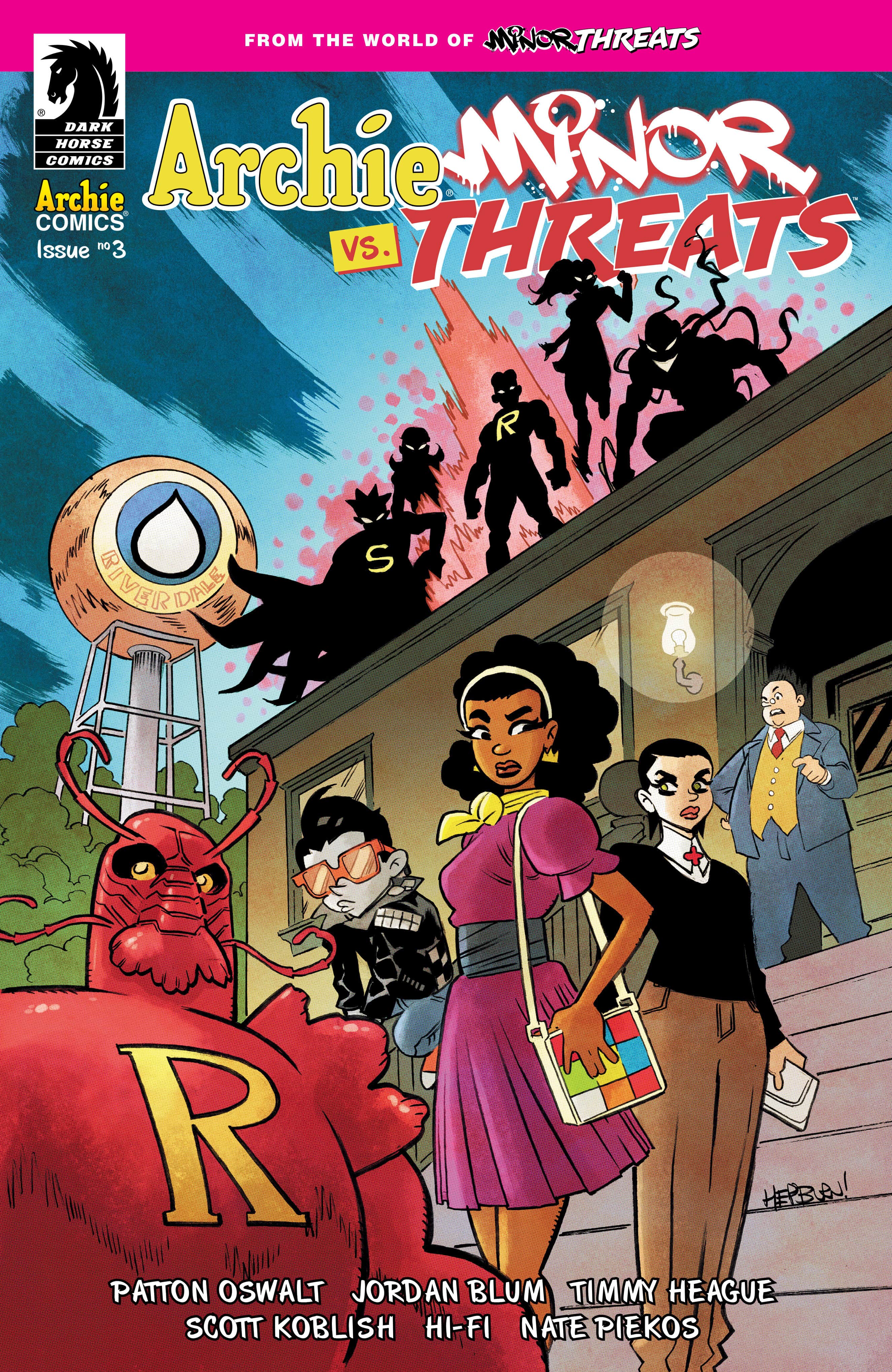 Archie vs. Minor Theats Cover