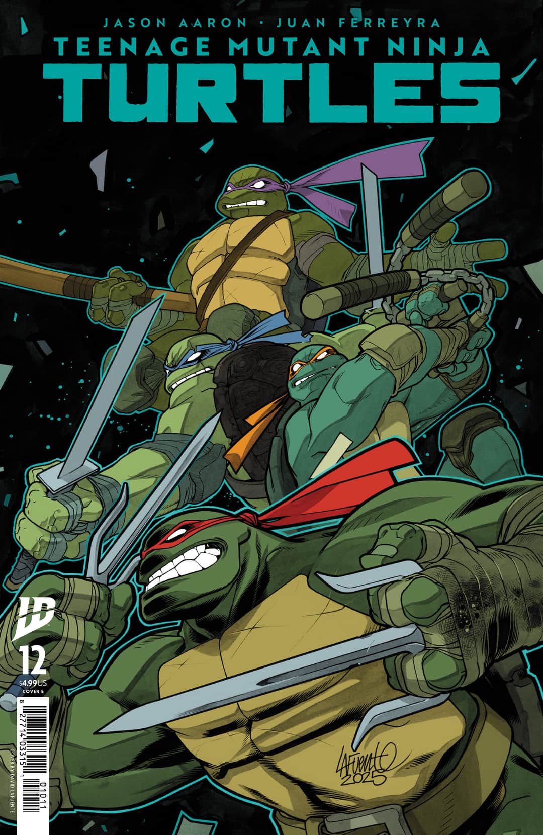 Teenage Mutant Ninja Turtles Variant E (Lafuente)