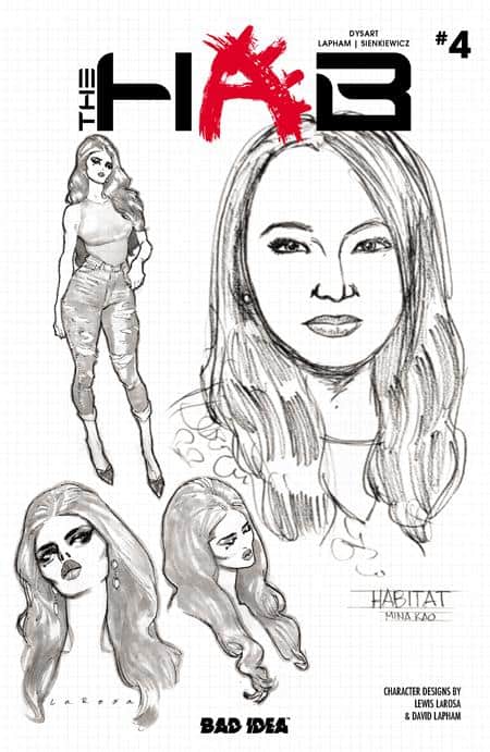 CVR D INC 1:20 LEWIS LAROSA DAVID LAPHAM CHARACTER DESIGN VAR